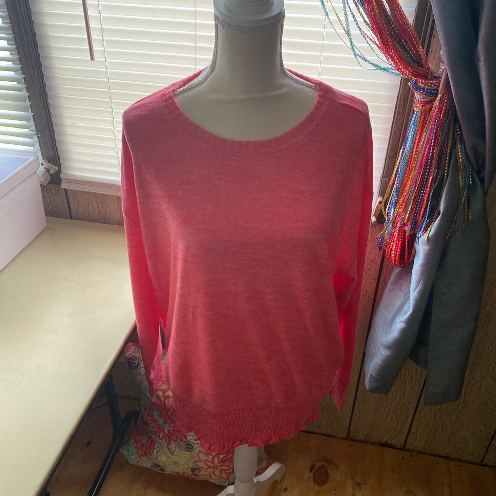 NWT Torrid super soft relaxed fit sweatshirt tea berry size large